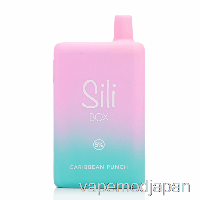 VAPE MOD SILI ボックス 6000 使い捨てカリビアンパンチ